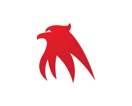 Falcon Logo Templateのイラスト素材
