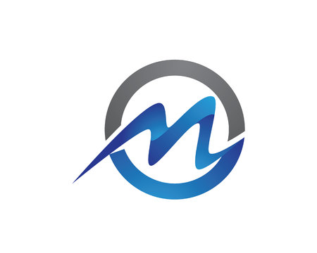 M Letter Logo Template M Letter Logo Template