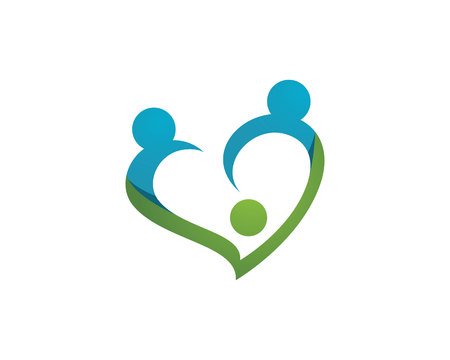 Community care Logoのイラスト素材