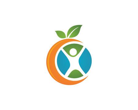 Healthy Life Logoのイラスト素材