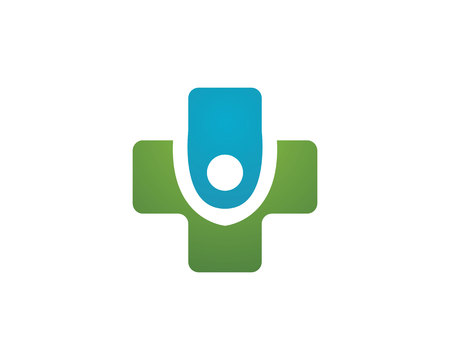 Health Medical Logo template vector illustration designのイラスト素材