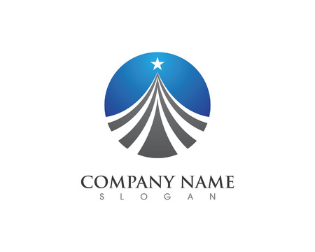 Faster Logo Template vector illustrationのイラスト素材
