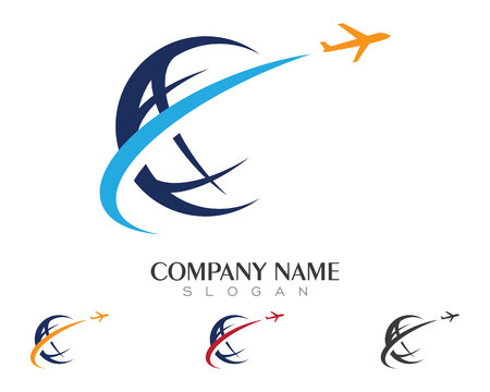 Global logo template vector iconのイラスト素材