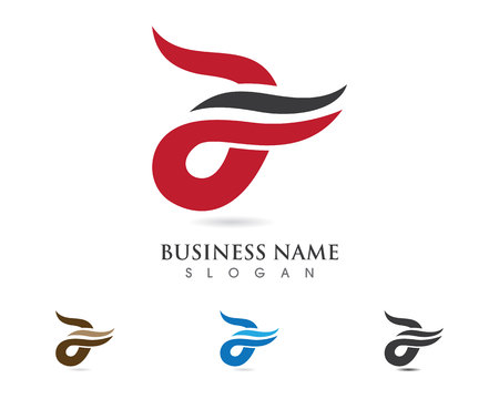 A Letter Logo Business Template Vector iconのイラスト素材
