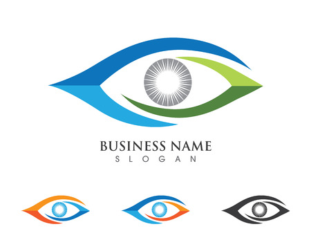 Eye care Logo Templateのイラスト素材