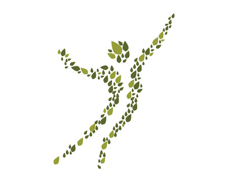 Healthy Life Logoのイラスト素材