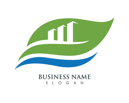 Water wave Logo Templateのイラスト素材