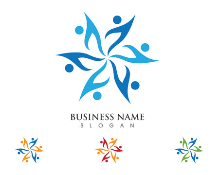 Community care Logoのイラスト素材
