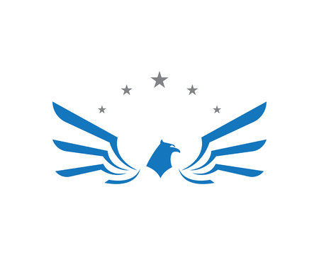Falcon Logo Templateのイラスト素材