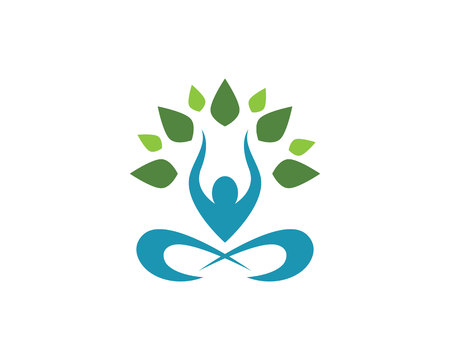 Healthy Life Logoのイラスト素材