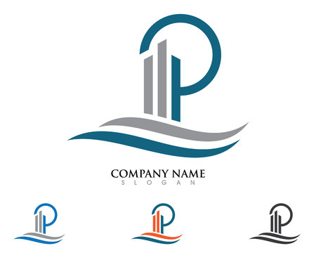 P Letter Logo vector illustration.のイラスト素材