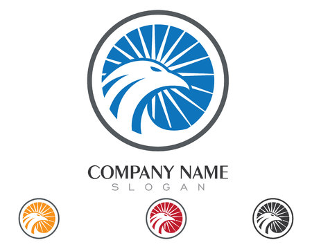 Falcon Logo Templateのイラスト素材