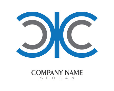 C Letter Logo Template vector icon designのイラスト素材