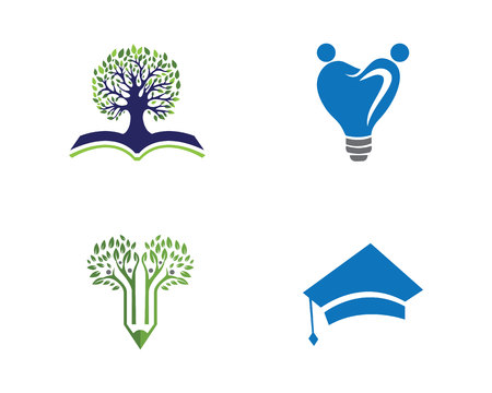 Education Logo Templateのイラスト素材