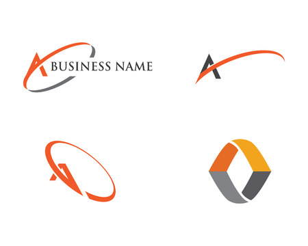 A Letter Logo. Vector illustration.のイラスト素材