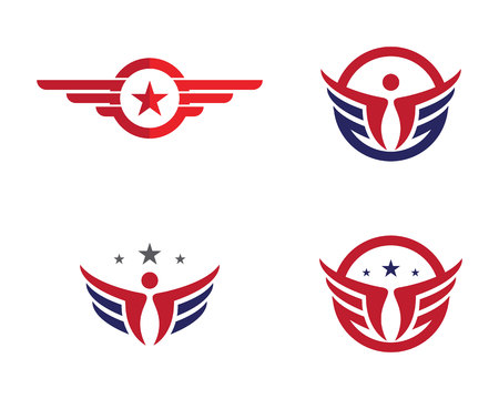 Falcon Logo Templateのイラスト素材