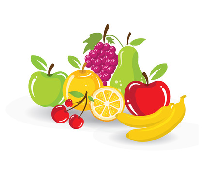 Fruit vector illustration design symbolのイラスト素材