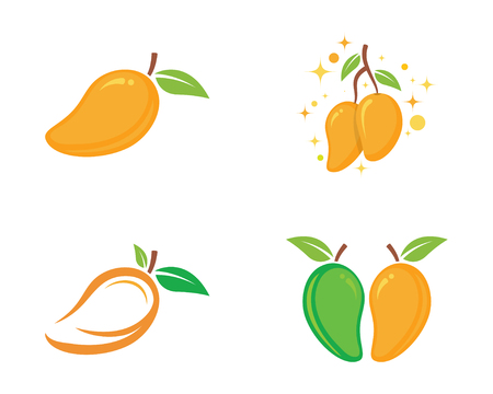 Mango vector logoのイラスト素材