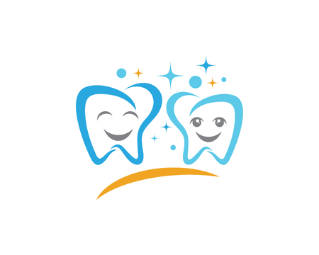 Dental logo Template vector illustration icon designのイラスト素材
