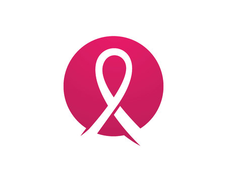 Ribbon logo template vector icon designのイラスト素材