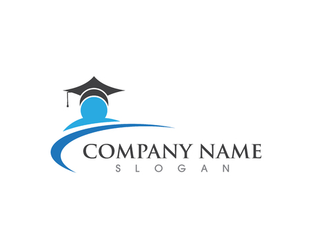 Education Logo Template vector illustration designのイラスト素材