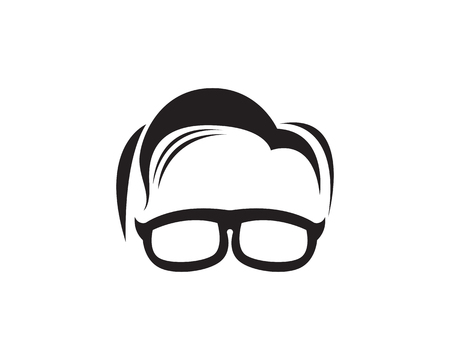 Geek Logo template vector illustration designのイラスト素材