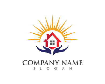 Real Estate , Property and Construction Logo designのイラスト素材