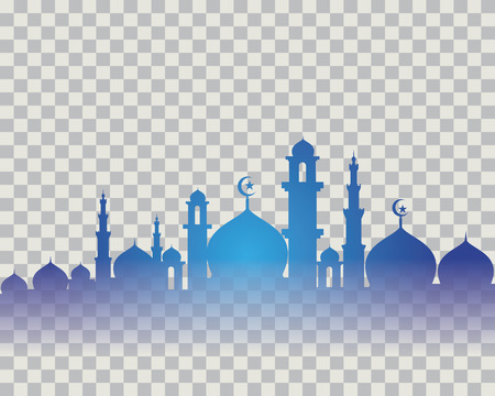 Mosque Illustration designのイラスト素材