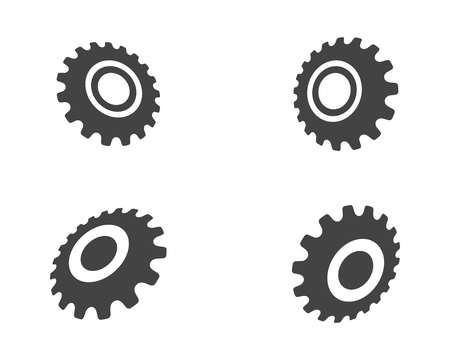 Gear icon Template vector icon illustration designのイラスト素材