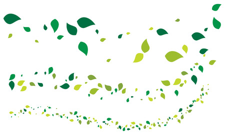 Leaf Background Vector Illustrationのイラスト素材
