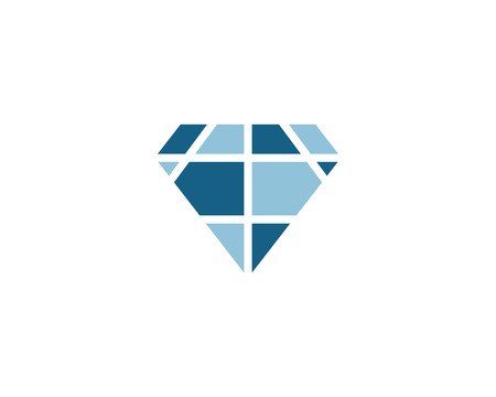 Diamond template vector icon illustration design.のイラスト素材