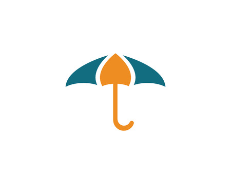 Umbrella icon vector illustration logo template designのイラスト素材