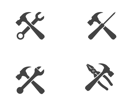 Service Tools vector icon illustration design templateのイラスト素材