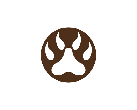 Paw icon designのイラスト素材