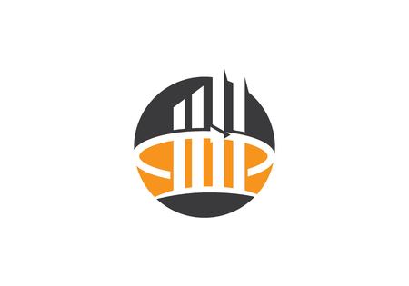 Business Finance professional logo template vector iconのイラスト素材