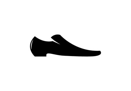 men's shoes logo vector templateのイラスト素材