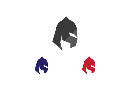 Spartan vector icon template.のイラスト素材