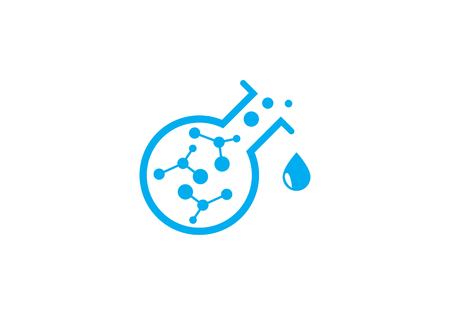 Lab Icon Vector templateのイラスト素材