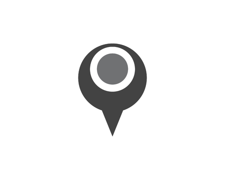 Location point icon vector illustration designのイラスト素材