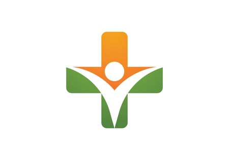 Medical Logo template vector illustration designのイラスト素材