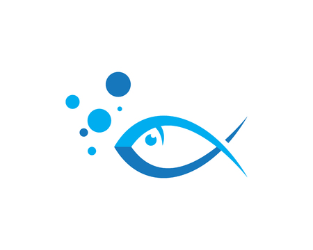 Fish  template Creative vector icon symbolのイラスト素材