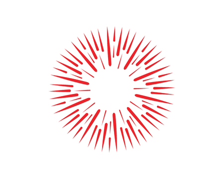 firework burst rays. Vector illustration design templateのイラスト素材