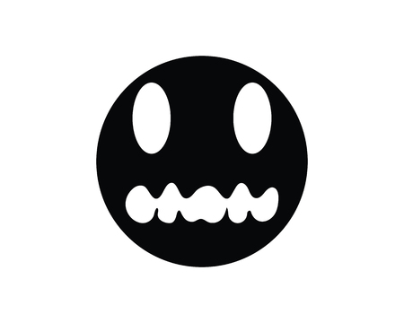 Ghost icons  illustration of flat design charactersのイラスト素材