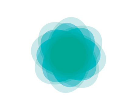 Circle banner icon Template vector illustration designのイラスト素材
