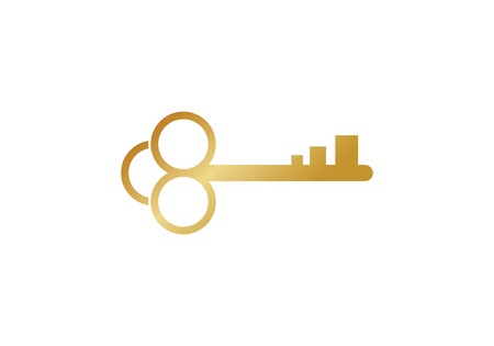 Key icon vector templateのイラスト素材