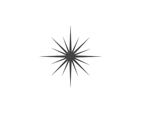 Star icon Template vector illustration designのイラスト素材