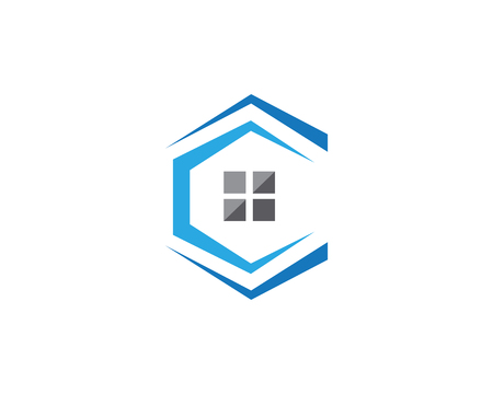 Real Estate , Property and Construction Logo designのイラスト素材