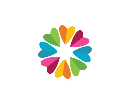 flower vector icon design template illustrationのイラスト素材