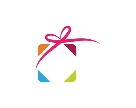 Gift Box Icon Vector Illustration designのイラスト素材