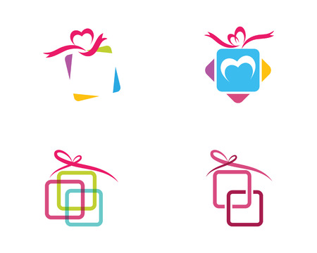 Gift Box Icon Vector Illustration designのイラスト素材